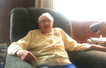 Betty's childhood friend Marjorie Harrison, 91 years old